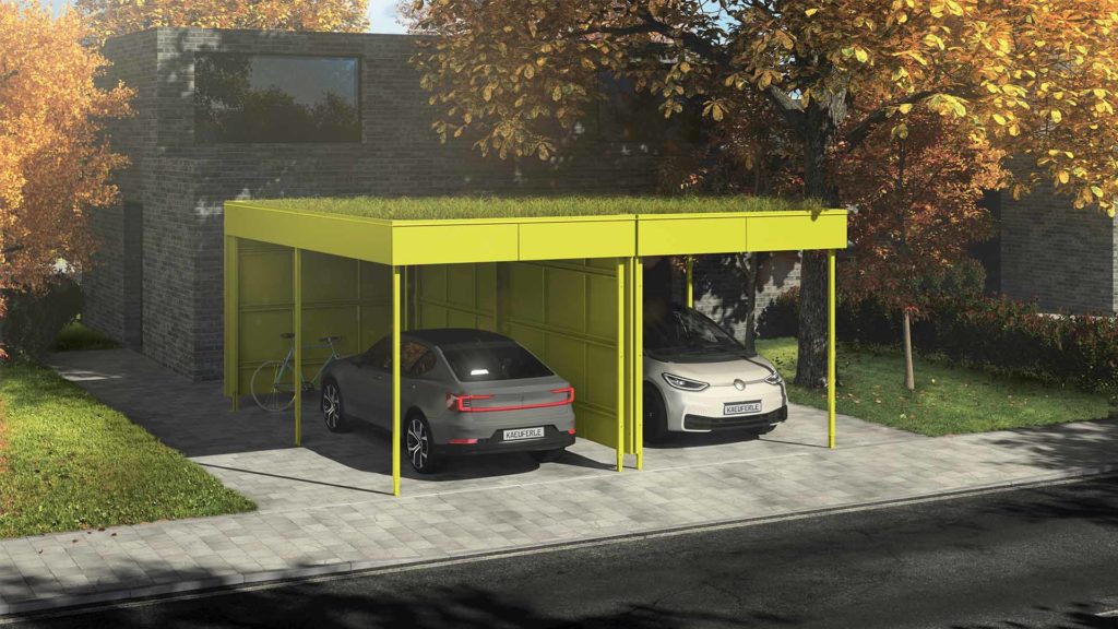 Käuferle double carport, RAL